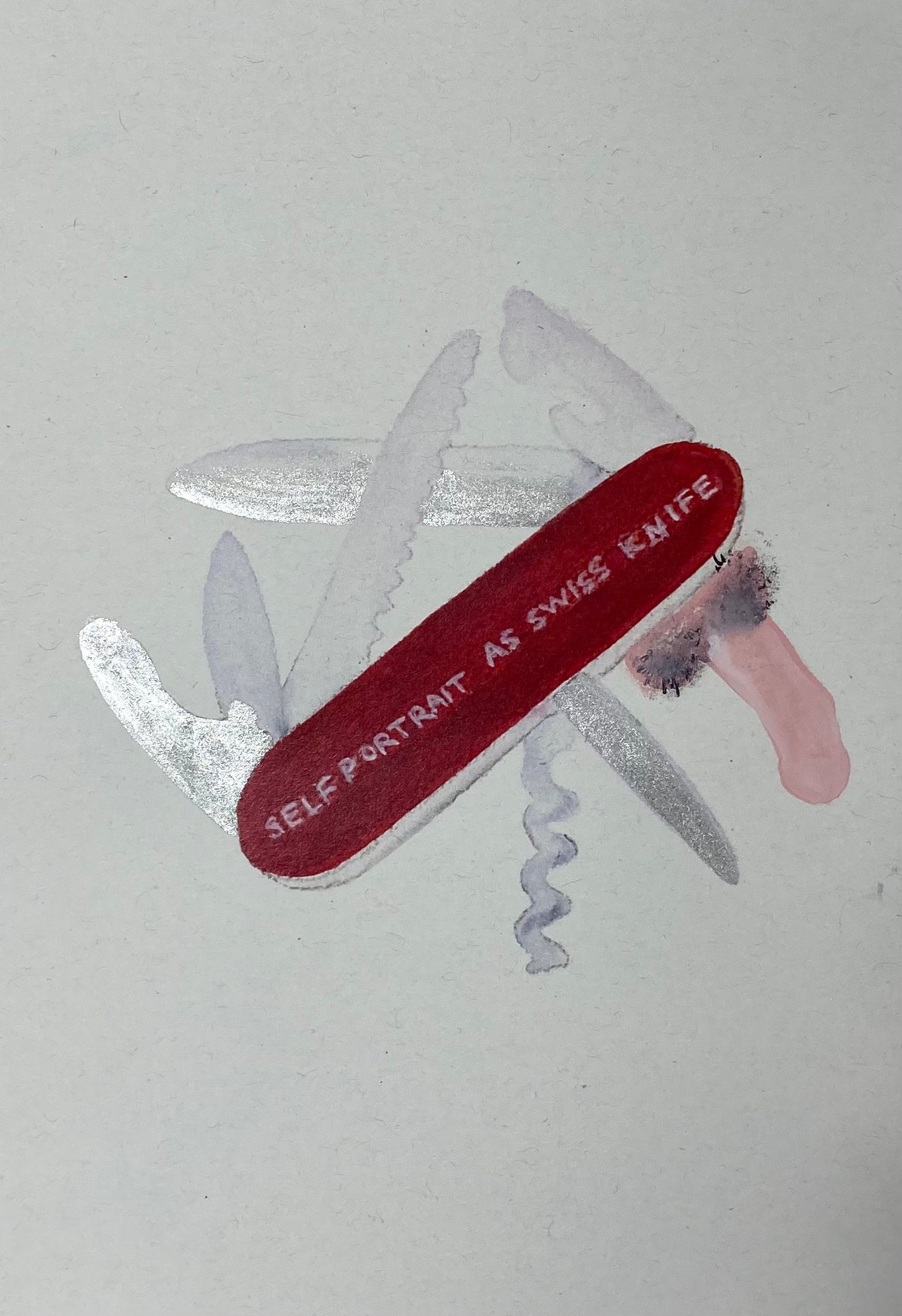 #2 Self portrait as Swiss Knife variation