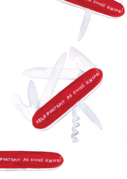 Self Portrait as Swiss Knife #3